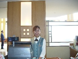 HOTEL Mt. Fujiのカフェ レストラン 素敵な オネーさん